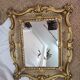 Gilded baroque mirror 60x50cm