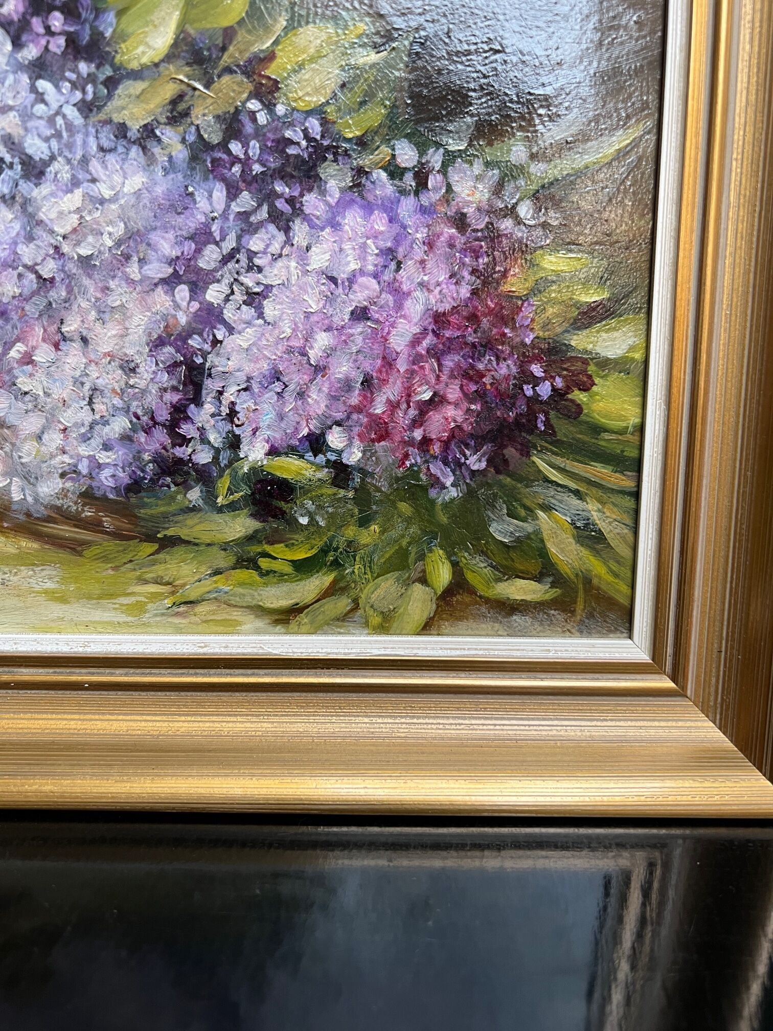 A. Mayeur Lilacs still life