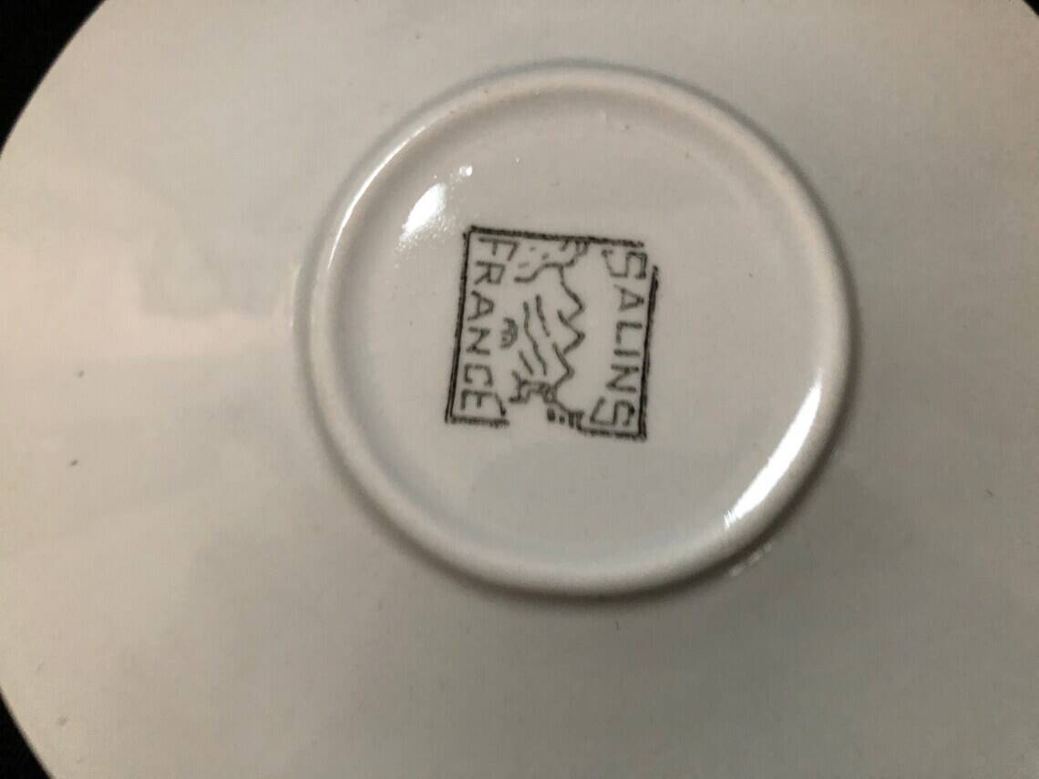 Pair of porcelain cups 1950