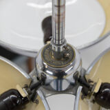 Chrome-Plated Functionalist Chandelier by Zukov, 1940s