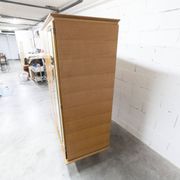 French wardrobe with tapered legs, 3 doors, 1 mirror, 27*130 and 1 t.