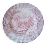 The Mill Staffordshire England Dessert Plate