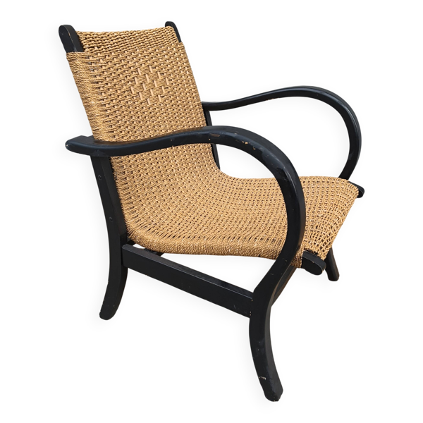 Fauteuil Bauhaus par Erich Diekmann, Allemagne années 30