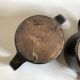 Set of 4 handled bowls Robert Picault 1960 Vallauris