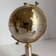 Vintage 1960 cigarette case world map dispenser - 21 x 10 cm