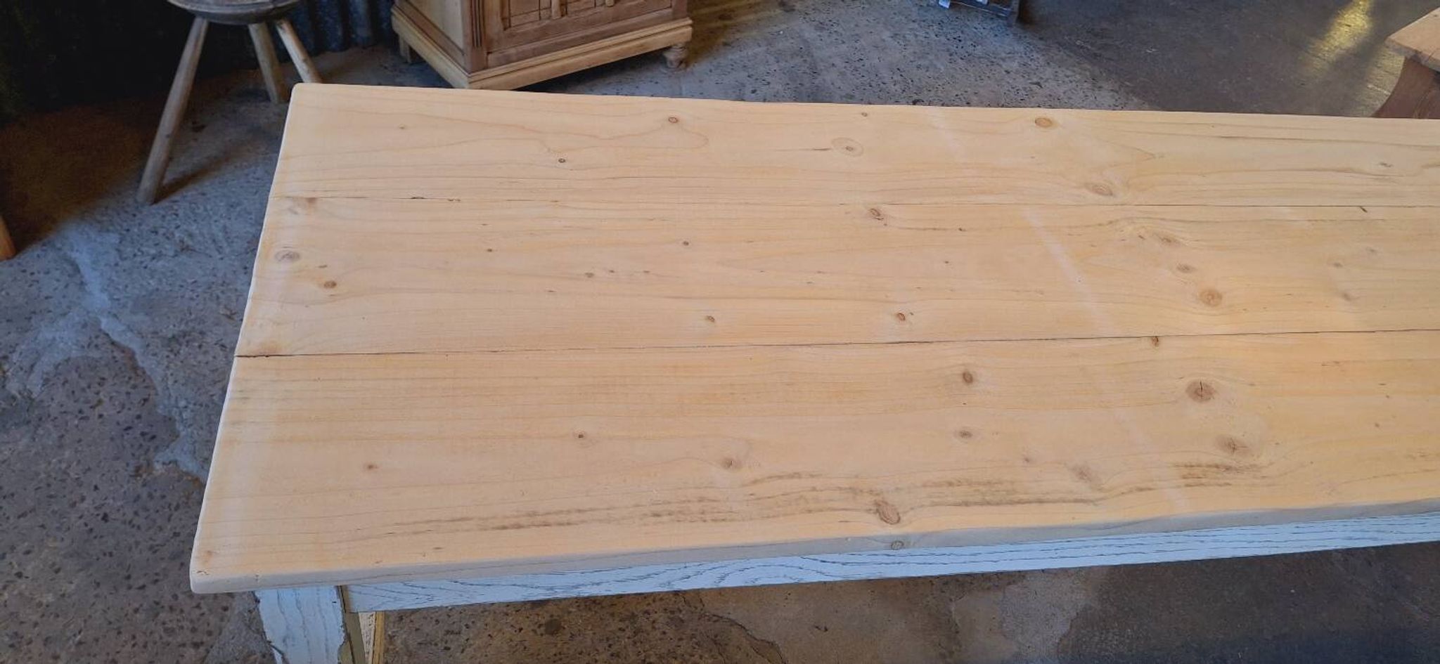 Old farmhouse table