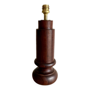 Pied bois, câble tissu - style