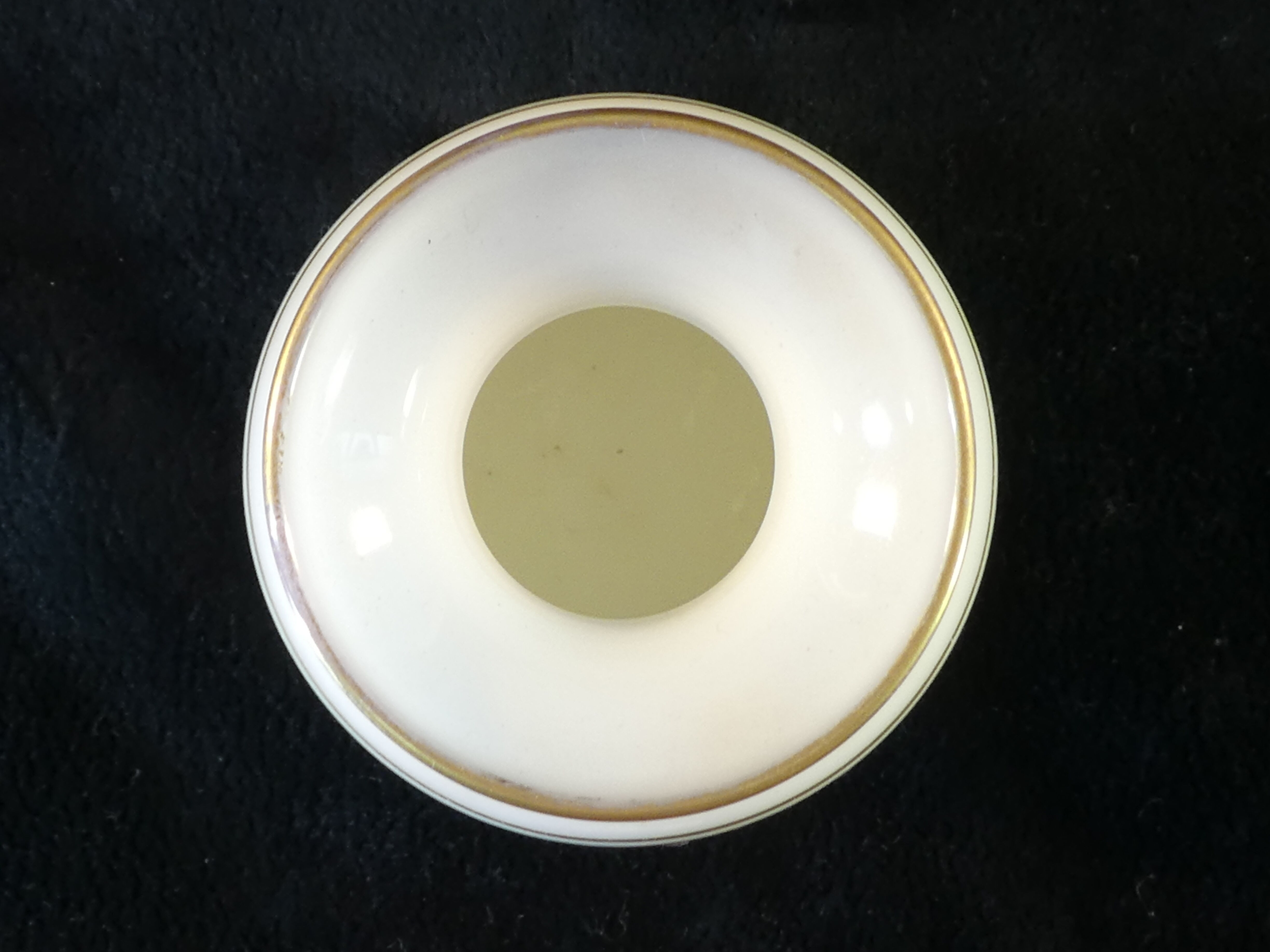 2 Old toilet bottles in Opaline NAPOLEON 3 hand painted