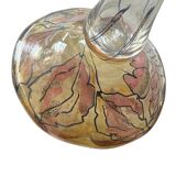 Glass vase signed Vera Walther – German art glassworks, 19th century