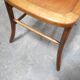 Chaise de bar vintage en bois par les éditions Luterma