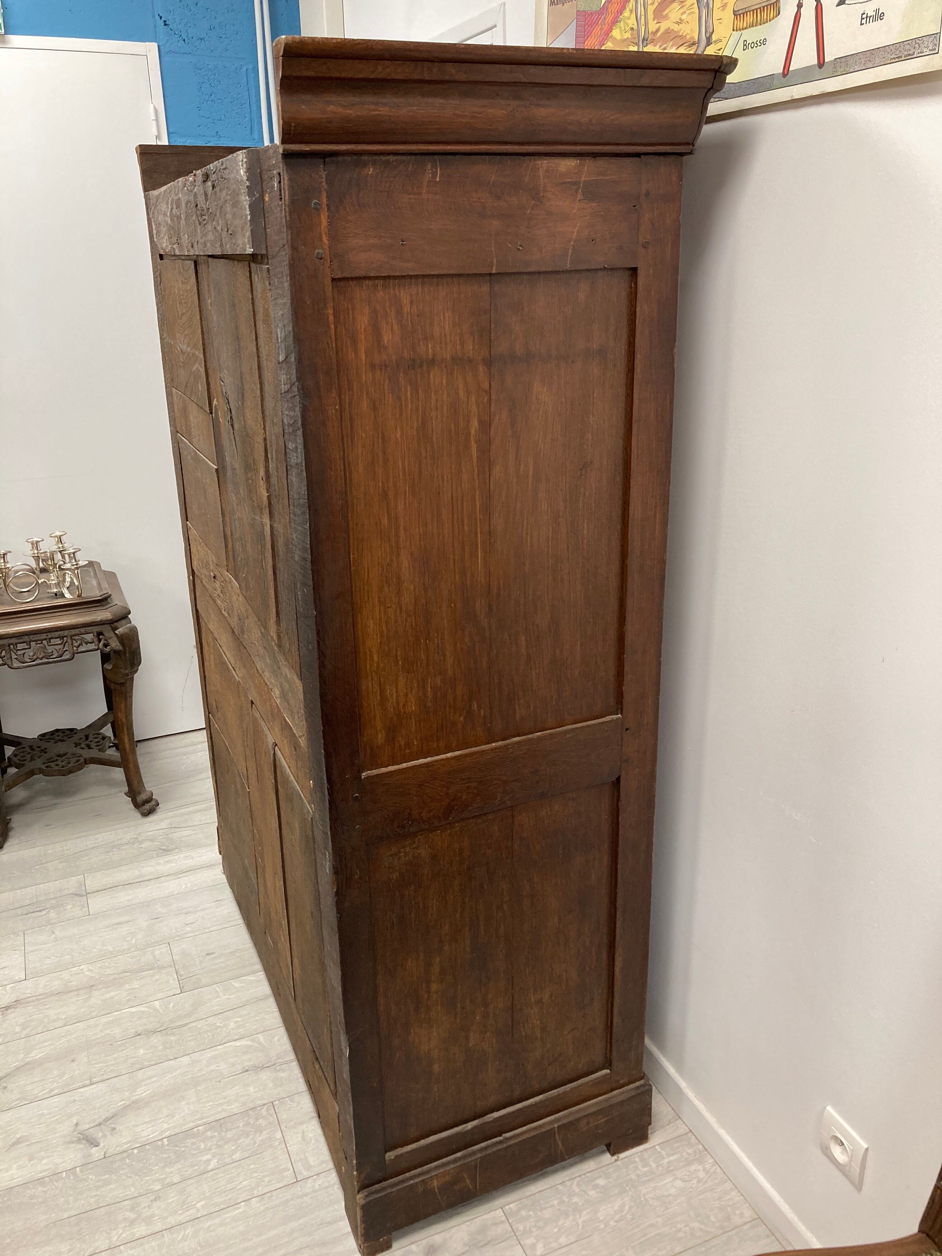 Solid oak cabinet