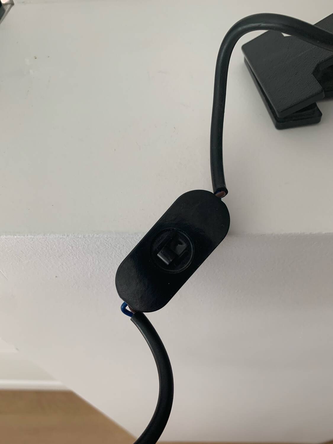 Vintage 70s clamp spotlight