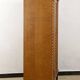 Vintage 1960 removable rattan and oak cabinet