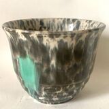 Vintage Vallauris ceramic flowerpot