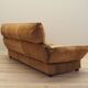 Brown velvet sofa, Italian design, 1970s, manufacturer: Dall'Oca