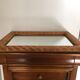 Mirror braided rattan frame 1970 39x54cm