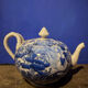 Vintage Japanese Teapot in Seto Porcelain