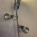 Vintage e-reader floor lamp 3 spots years 70
