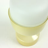 Lampe de table en opaline blanche par Ivan Jakes, 1970s