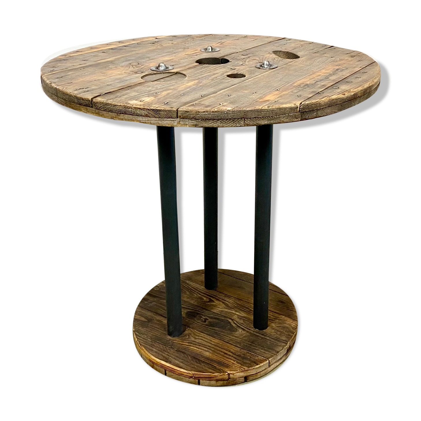 Industrial Circle Coffee Table, 1960s