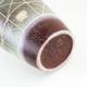 West German ceramic vase with geometric pattern, glazed pottery from the 1970s