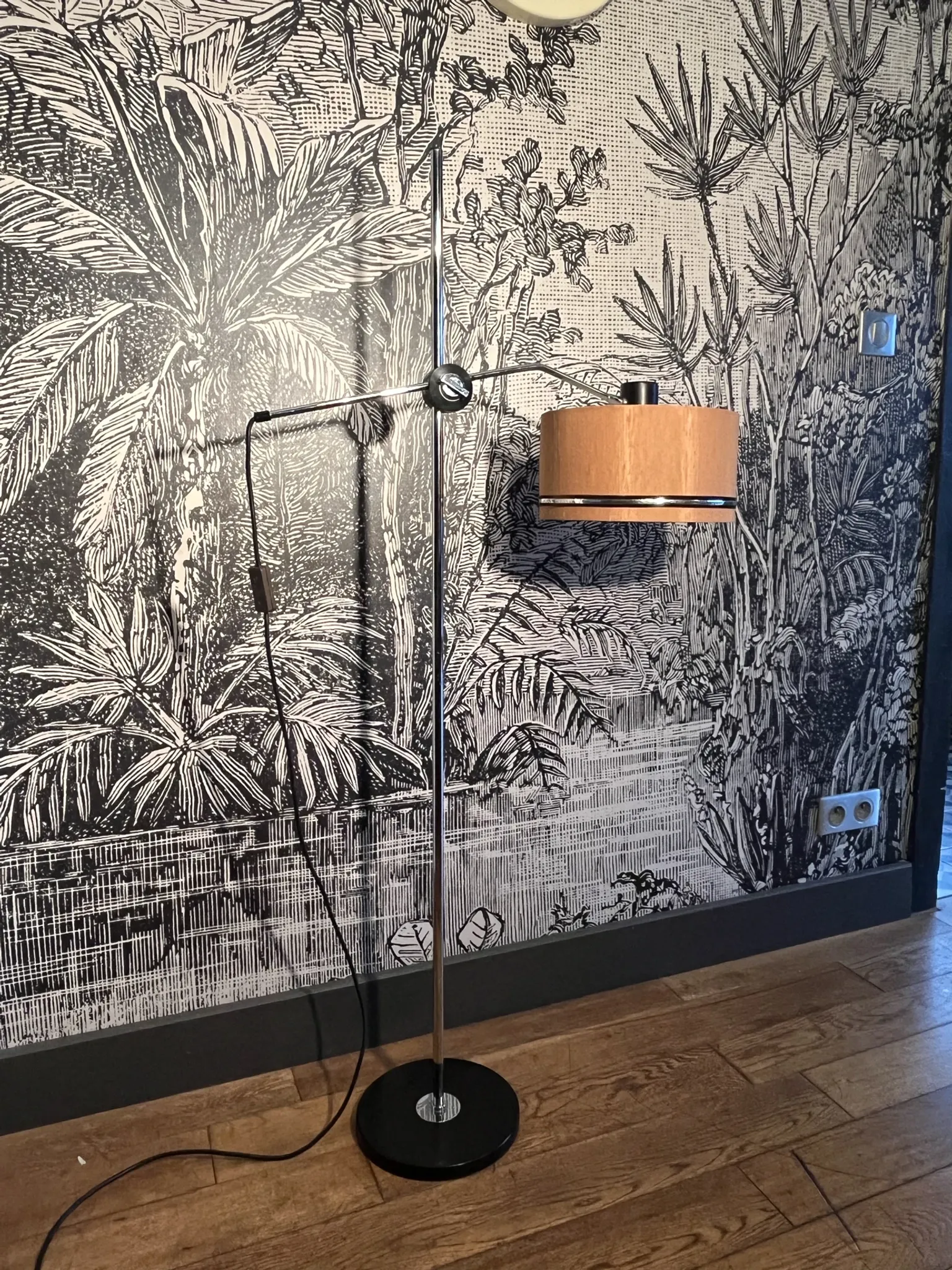 German swing lamp