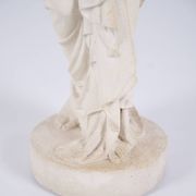 Sculpture – Female figure – Partially undressed – Biscuit porcelain – 1920s – Rare size