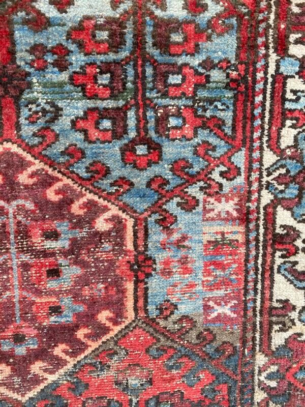 Old Persian carpet Hamadan 125x202 cm