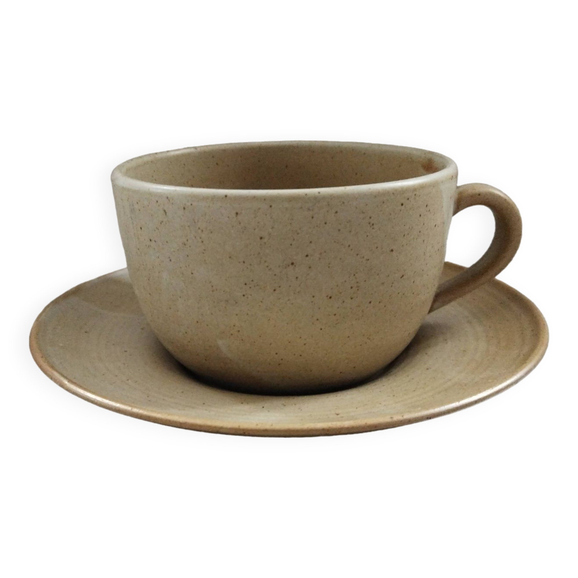CNP Grès Village stoneware breakfast cup