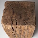 End of sofa / bedside table in solid oak