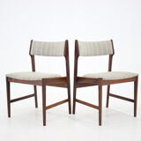 1960s Set of 6 Erich Buch Solid Palisander Dining Chairs, Denmark