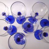 Blue balloon foot glasses