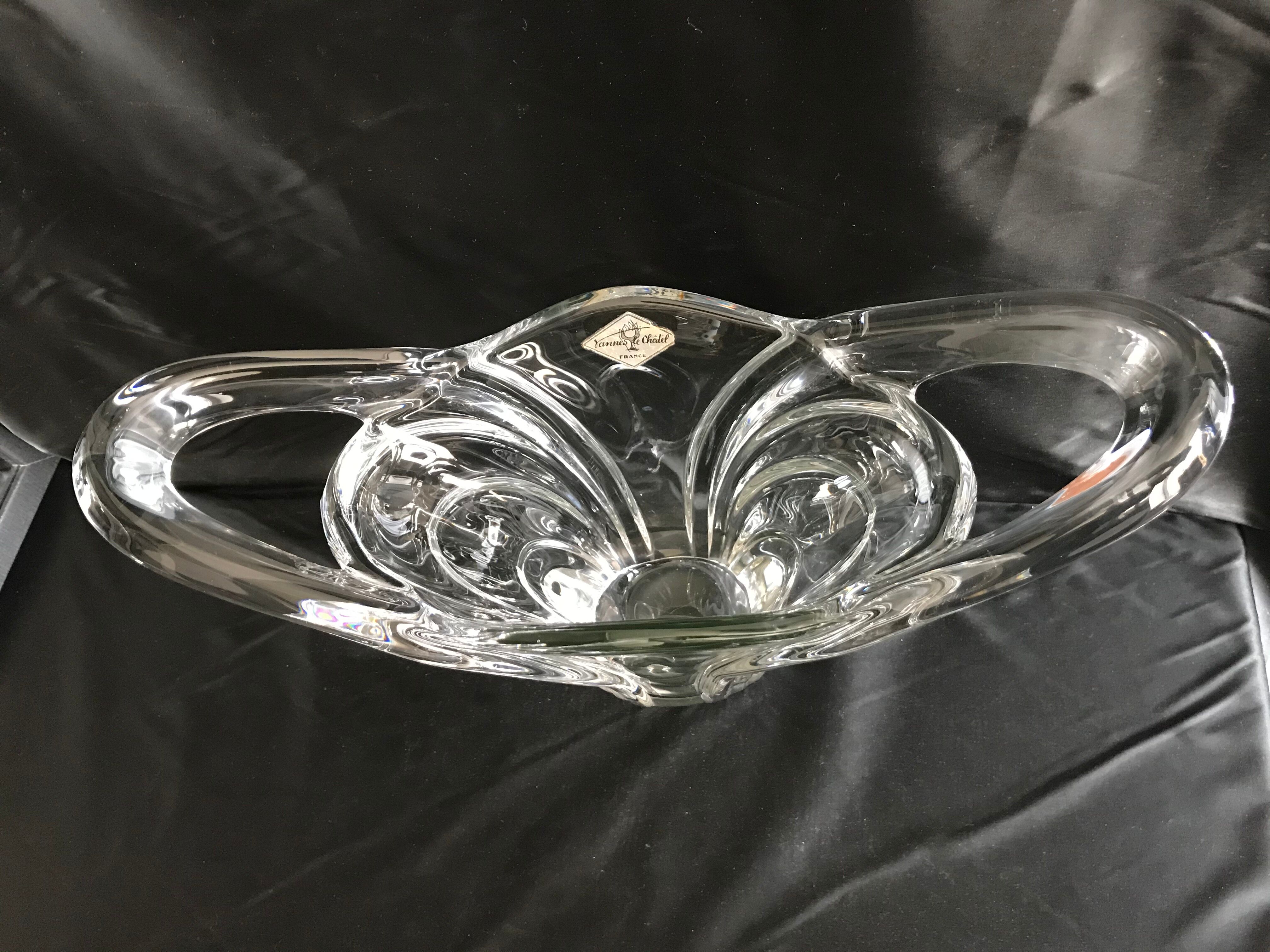 Vannes le Châtel Cristallerie vase