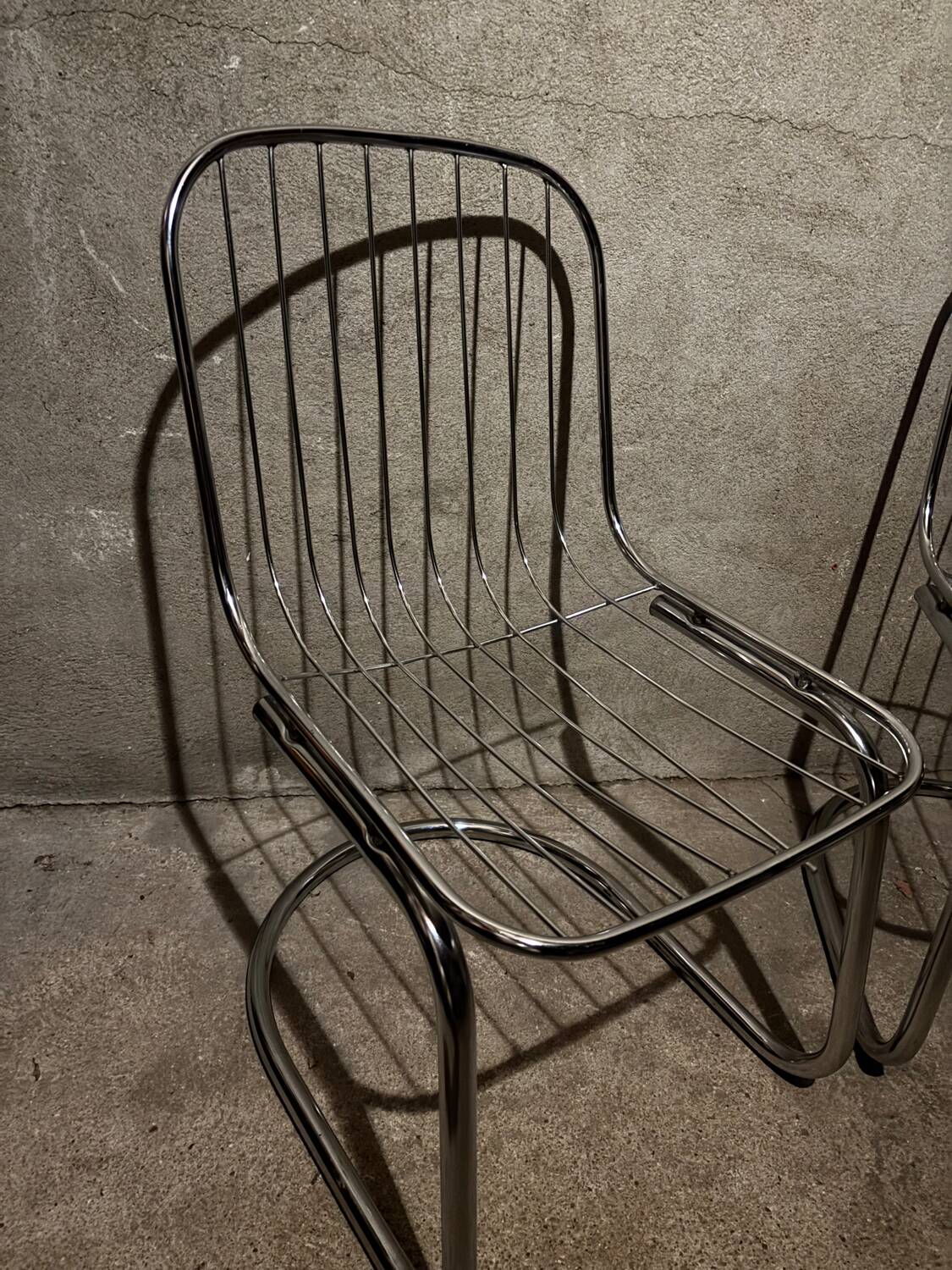 Pair of Gastone Rinaldi style chairs