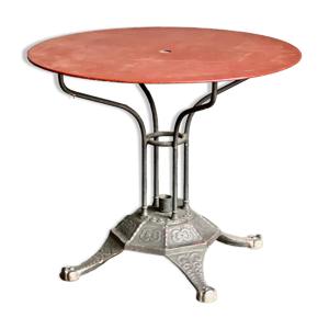 Table de jardin pied - fonte