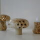 Pair of vintage mushroom lamps by Bruno Karlsson for EGO Sweden 1970s