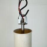 Vintage Chandelier with Milk Glass from Elektrosvit, 1960s