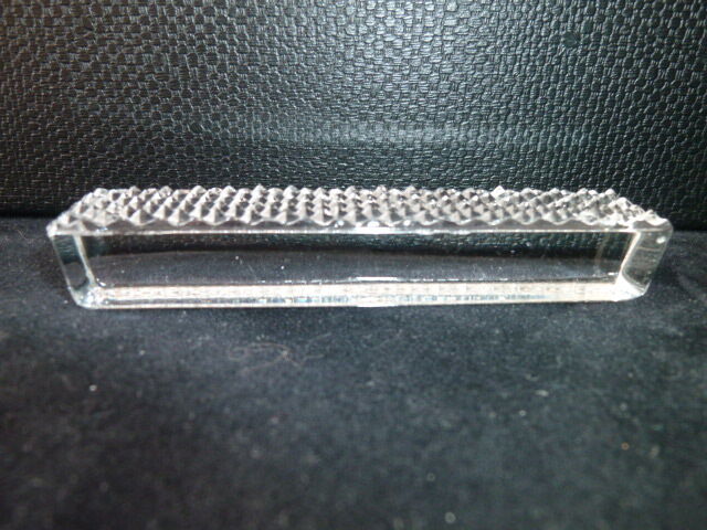 Set of 6 lead crystal knife holders Decoration diamond tips