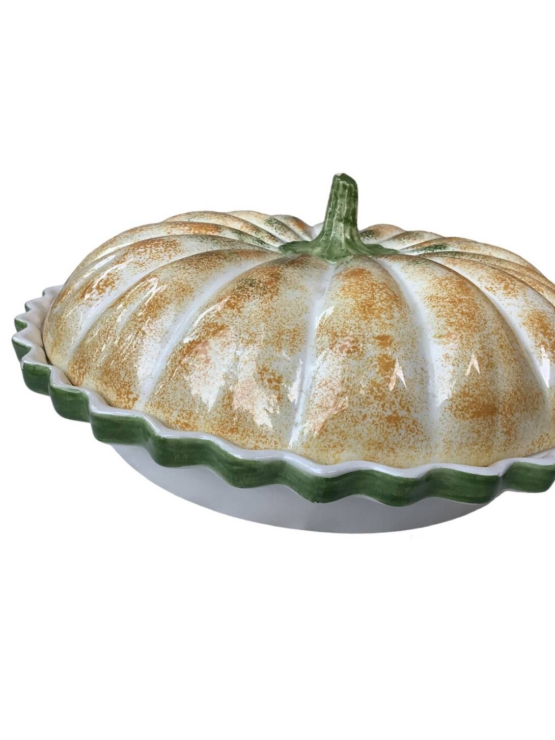 Pumpkin slushie dish