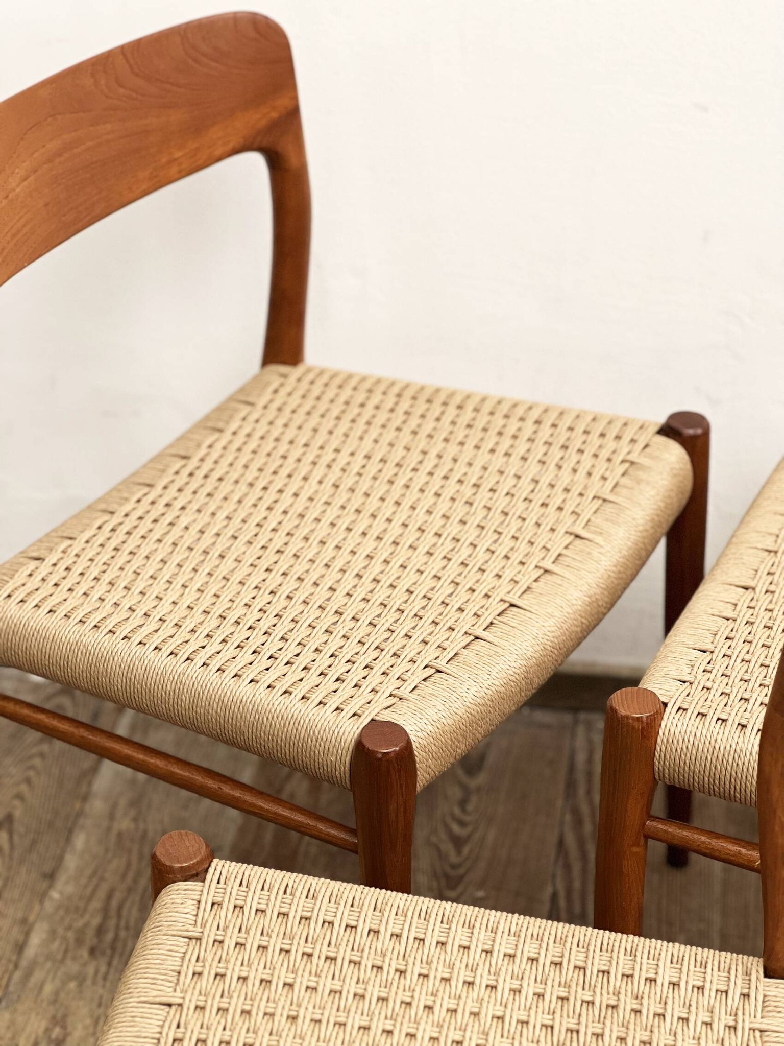 Set of 6 dining chairs by Niels O. Møller for J.L. Mollers