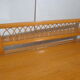 Trunk bench vintage wood and rattan of the 1950s