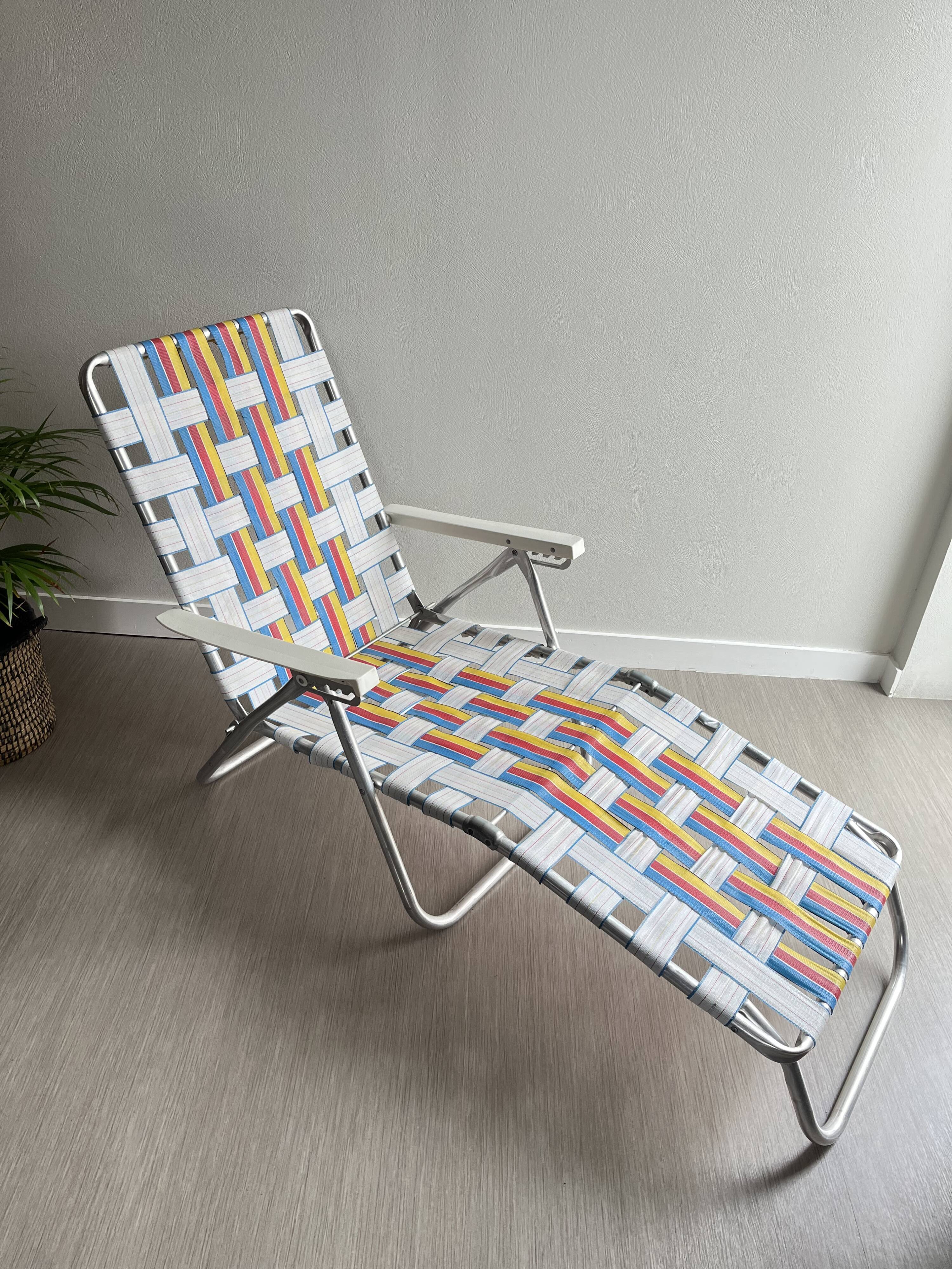 Vintage deckchair