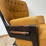 Guillerme et Chambron Oak 'Denis' Armchair