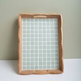 Handcrafted wooden tray