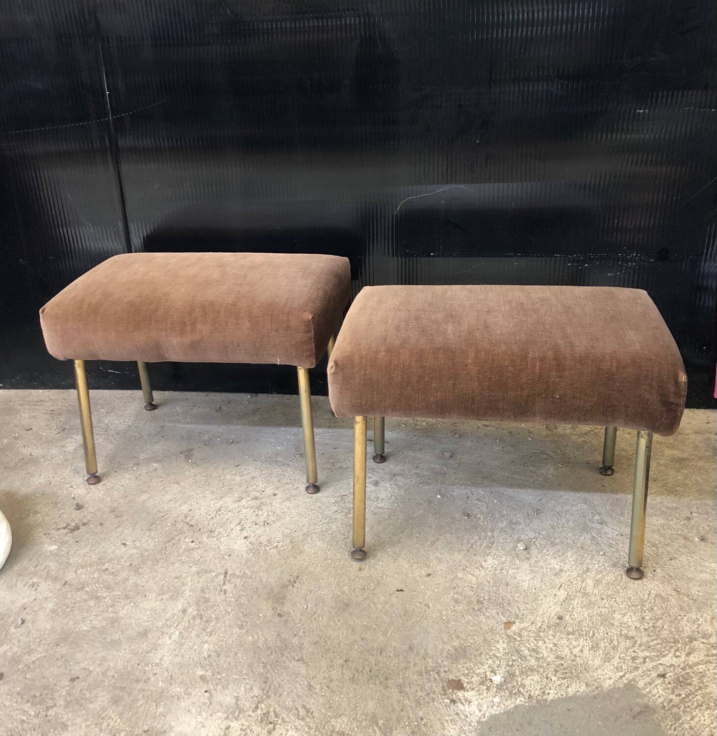 Pair of vintage stools
