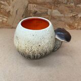 Ancien pot bruno dose poterie du breuil forme champignon