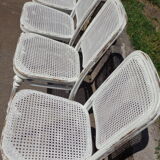 Thonet table and 4 chairs set, 19th century