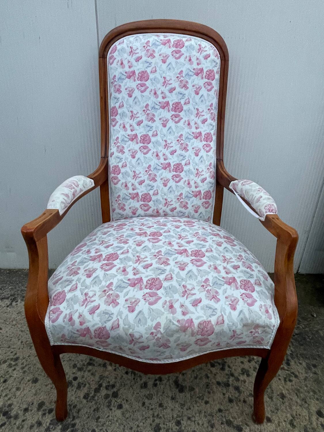 Louis Philippe style Voltaire armchair