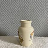 Sarreguemines vase