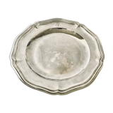 Plat en argent massif modèle contours filets Francois Diosne
